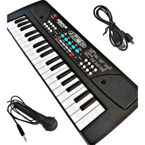 QirmirMKT 37 Keys Piano Toy for Kids Electronic Piano with Microphone